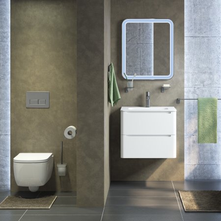 Смеситель для раковины IDDIS Slide SLIGMBTi01 графит матовый