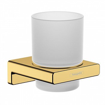 Стакан для ванной Hansgrohe AddStories 41749990 золото