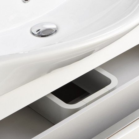 Тумба под раковину Акватон Капри 60 подвесная 1A230101KP010 Белая