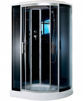 Душевая кабина Timo Standart T-1102 L P 120x85x225 профиль хром матовый, стекло прозрачное