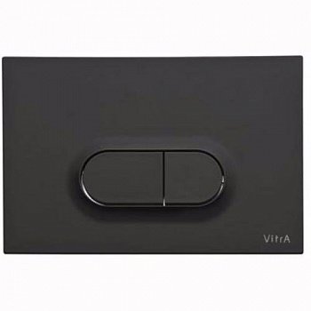 Кнопка смыва Vitra Loop 740-0511 черный матовый