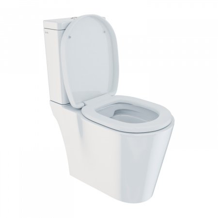 Унитаз напольный IDDIS Calipso Rimless CALRDSEi24 белый, с сиденьем микролифт