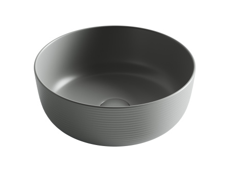 Раковина накладная 35см Ceramica Nova Element CN6073MH антрацит матовый