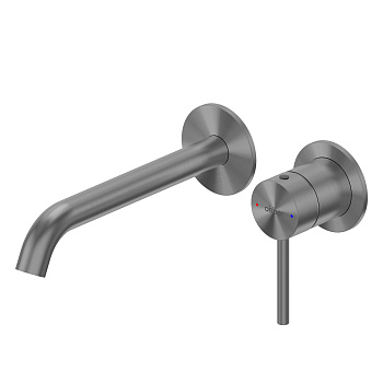 Смеситель ABBER Wasser Kreis 316 AF8112BGG-M для раковины скрытого монтажа, оружейная сталь брашированная