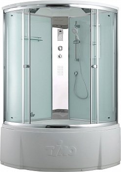 Душевая кабина Timo Comfort T-8835 C 135x135x220 профиль хром глянцевый, стекло прозрачное