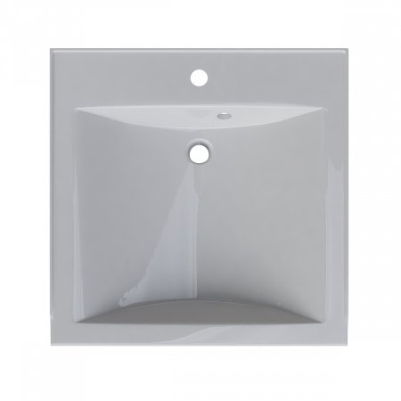 Раковина над стиральной машиной GRAND 600х600 с кронштейнами и сливной системой Altasan