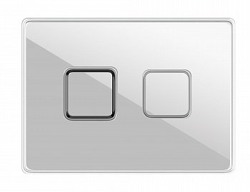 Кнопка смыва пневматическая Cersanit ACCENTO 63530 белый