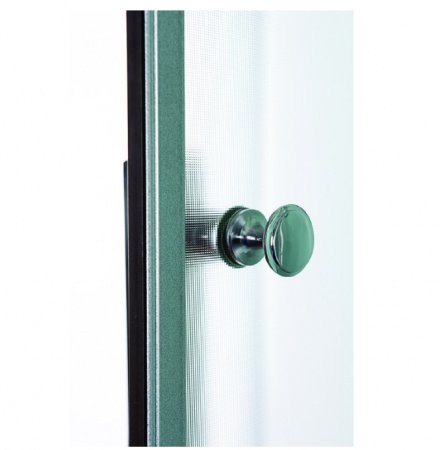 Душевая кабина Esbano ESKB108CKR 100x80x210см, профиль хром матовый, стекло рифленое