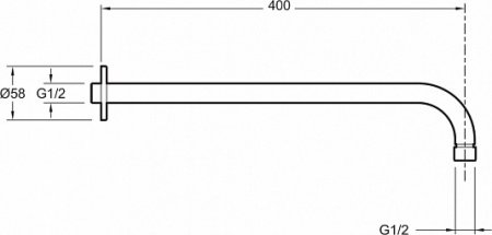 Встраиваемая душевая система Jacob Delafon Modulo E30758-CP хром