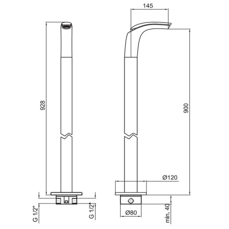 Смеситель для раковины Webert Aria AI832301844, белый