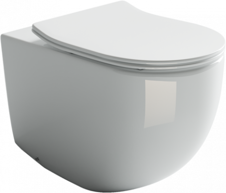 Унитаз приставной Ceramica Nova Metropol CN4004 белый