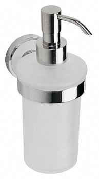 Дозатор для жидкого мыла Bemeta Trend-i 104109018 Хром/Белый/Прозрачный