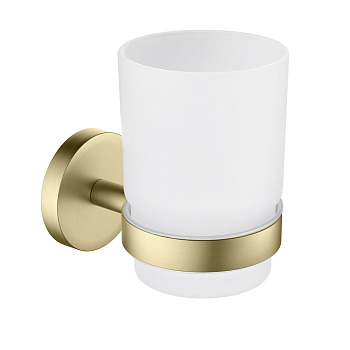 Стакан для ванной подвесной Timo Saona 13031/17 золото матовое