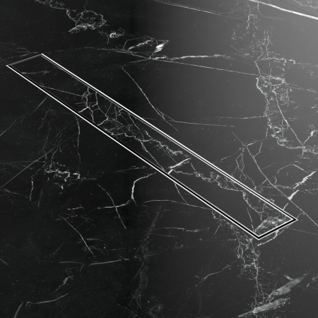 Душевой лоток EXCELLENT Stilio 90 см. под облицовку плиткой (хром)