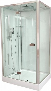 Душевая кабина Timo Premium PURO Н-511 R 120x90x220 профиль хром глянцевый, стекло прозрачное