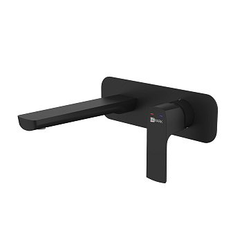 Смеситель для раковины Lemark Ursus LM7226BL черный матовый