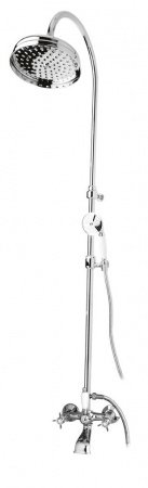 Душевая стойка Cezares LORD-CVD-30-02-Bi бронза