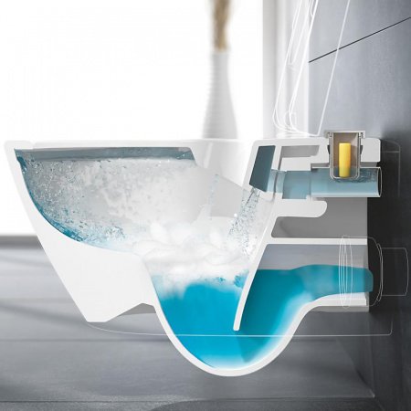 Унитаз Villeroy&Boch Subway 2.0 Plus 5614A1R1 подвесной без сиденья