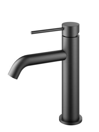 Смеситель для раковины Vincea Desire City VBF-2C1GM вороненая сталь