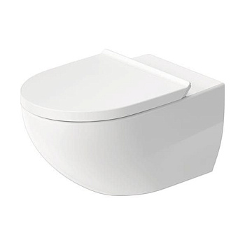 Комплект Duravit Architec 45726900A1: унитаз подвесной 575х365 мм, 257209 + сиденье с микролифтом 006969, цвет белый Комплект Duravit Architec 45726900A1: унитаз подвесной 575х365 мм, 257209 + сиденье с микролифтом 006969, цвет белый