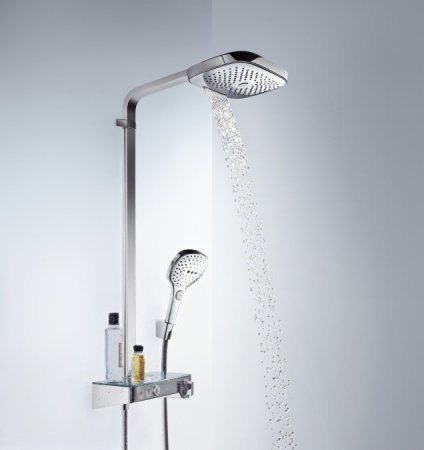 Душевая стойка Hansgrohe Raindance Select E 27127400 хром;белый