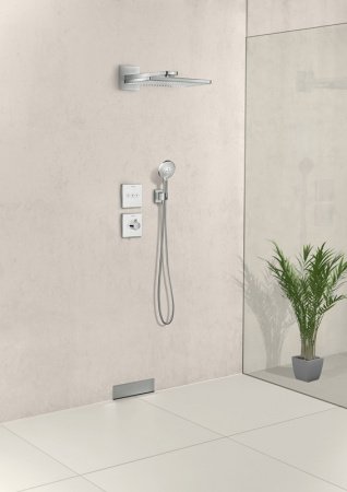 Шланговое подключение Hansgrohe Fixfit Porter Square 26486000 Хром