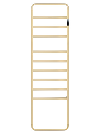 Полотенцесушитель электрический WONZON & WOGHAND DÜSSELDORF, Брашированное золото (WW-A204-BG)
