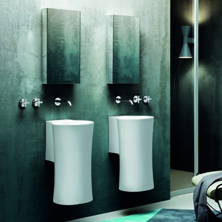 Раковина подвесная 31.5см Azzurra Nativo NAT200/0bi*0 белый