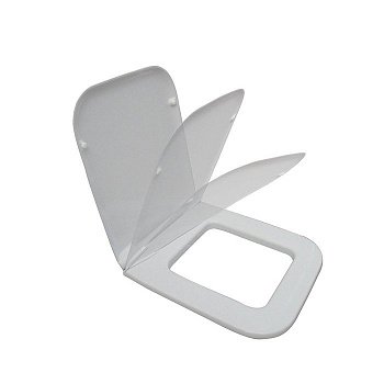 Сиденье для унитаза Azzurra Hera цвет белый, с микролифтом