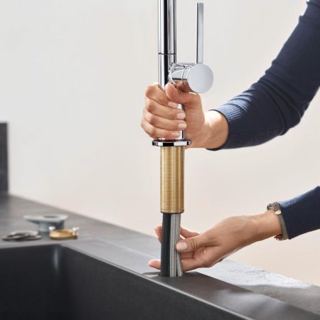 Смеситель для кухни Hansgrohe Talis M54 72808000 хром