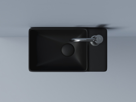 Раковина подвесная 40см Ceramica Nova Element CN5045MB черный матовый