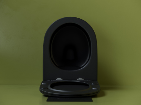 Унитаз подвесной безободковый Ceramica Nova Uno CN11001MB черный матовый