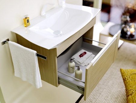 Тумба для комплекта Aqwella 5 stars Simphony Т7/1 дуб сонома