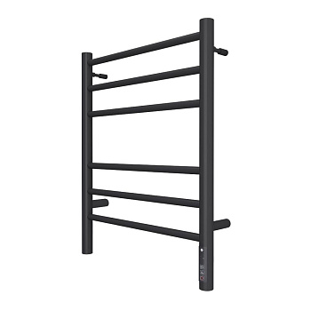 Полотенцесушитель электрический Terminus Аврора П6 450х60 КС, черный муар