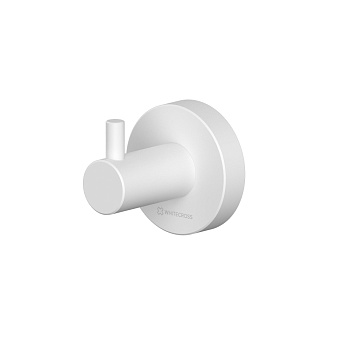 Крючок WHITECROSS Ergo ER2210WH (белый мат)
