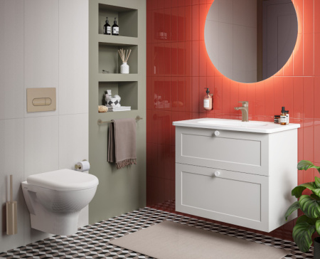 Кнопка смыва Vitra Root Round 740-2295 никель