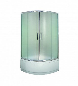 Душевой угол Esbano ES-8030 100x100x200 профиль хром, стекло матовое