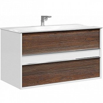 Тумба под раковину Aqwella Evolution Clarberg 100 EV0110CD Крафт темный