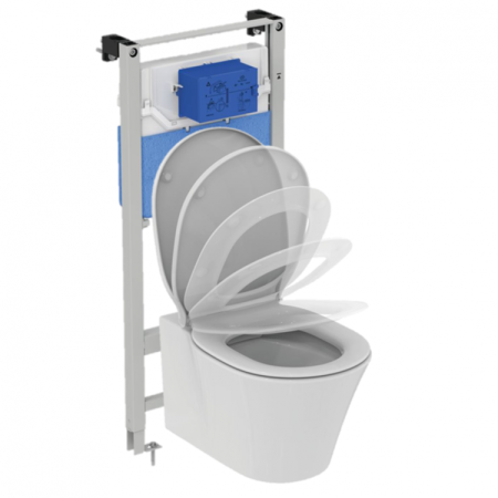 Промо-комплект 3 в 1 Ideal Standard с подвесным унитазом CONNECT AIR Rimless K819501 и инсталляцией PROSYS