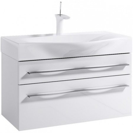 Тумба для комплекта Aqwella 5 stars Милан 80 подвесная, с ящиками