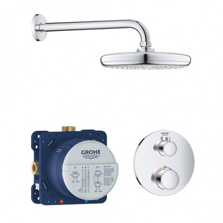 Встраиваемая душевая система Grohe Grohtherm 34726000 хром