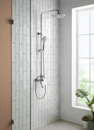 Душевая стойка Bravat Rhein F6429564CP-A-ENG