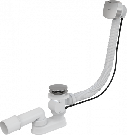 Слив-перелив Alcaplast A51CRM полуавтомат хром