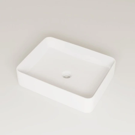 Раковина накладная 47см IDDIS Slide SLIWM02i27 белый матовый