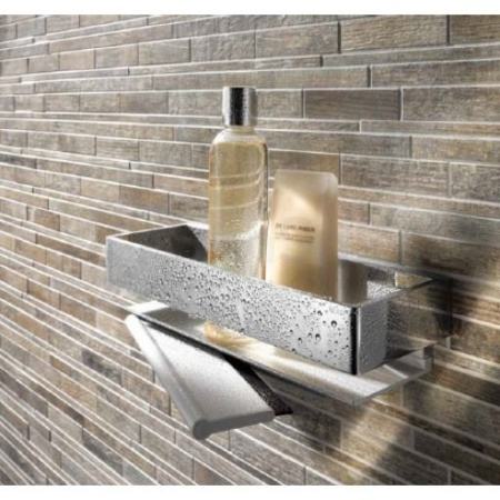 Корзинка для душа со стеклоочистителем Keuco Edition 11 11159010000 хром