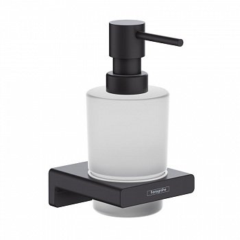 Дозатор Hansgrohe AddStories 41745670 черный матовый