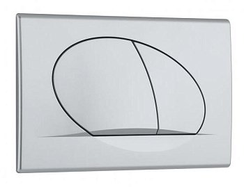 Кнопка смыва для унитазов Roca Active 42B 8901140B2 хром матовый