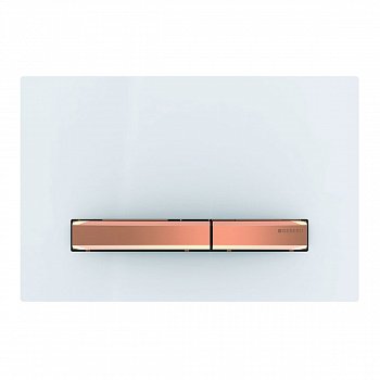 Кнопка смыва Geberit Sigma 50 115.670.11.2 белый/красное золото