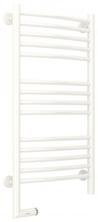 Полотенцесушитель электрический Сунержа Богема 2.0 80х40 белый, подключение левое