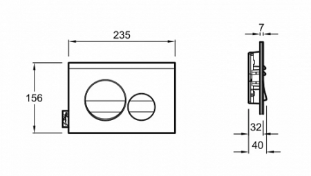 Комплект унитаз с инсталляцией Jacob Delafon Struktura E21750RU-00 кнопка чёрная